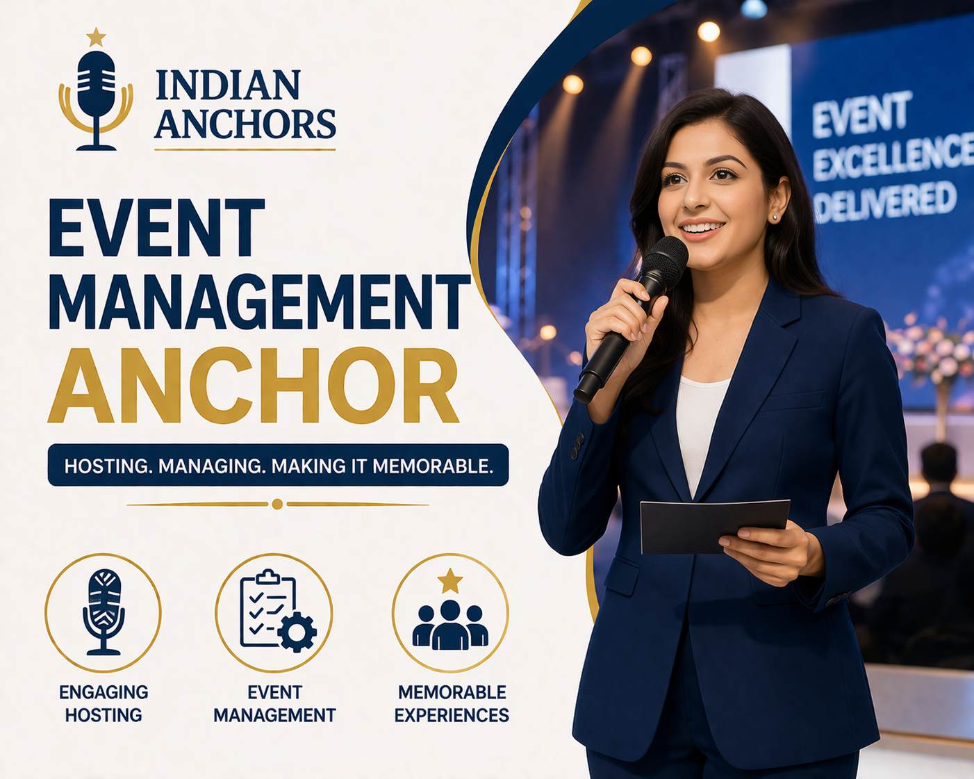 Event Management Anchor with Indian Anchors: Complete Guide 2026